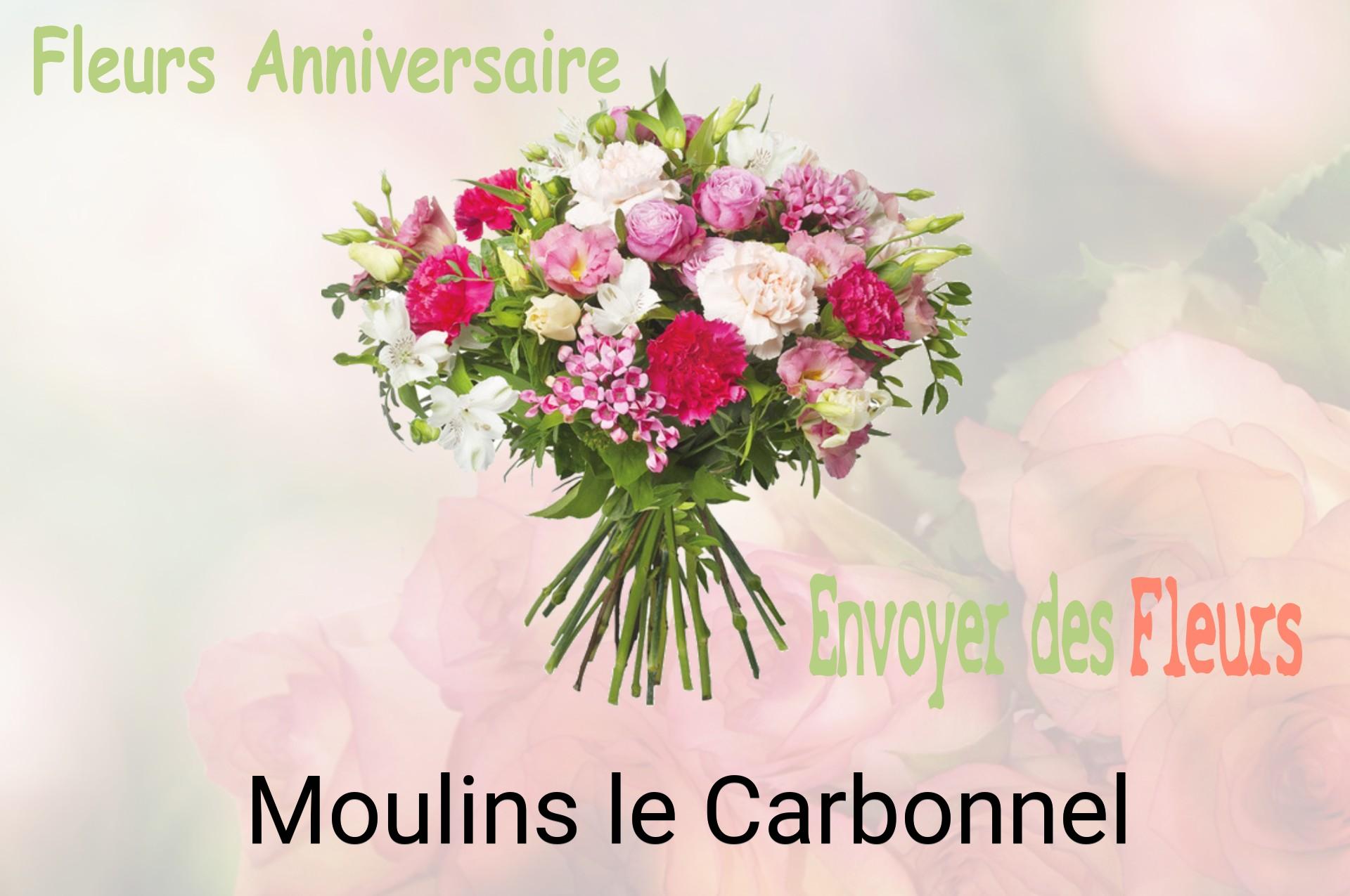 Bouquet de fleurs d’anniversaire livré à Moulins-le-Carbonnel